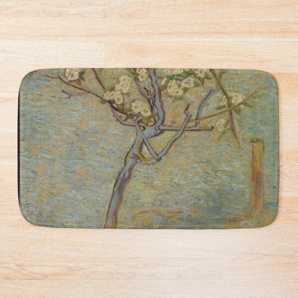 Item preview, Small Pear Tree in Blossom by Vincent van Gogh: Post Impressionist Poster designed and sold by artofuniverse.