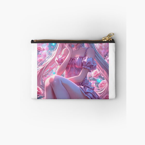 Item preview, Anime Girl Surreal Neon Dreamscape Romance designed and sold by CUpToDate.