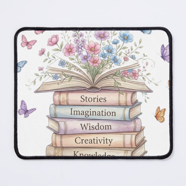 Item preview, Whimsical Book Garden designed and sold by Soft_Mood.