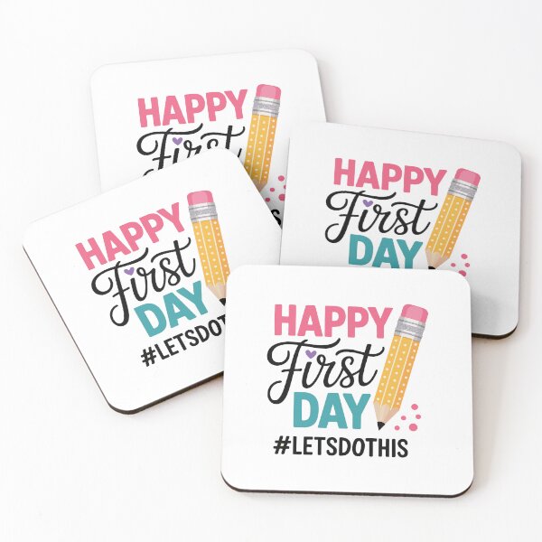 Item preview, Happy First Day  lets do this designed and sold by jkrphoto.