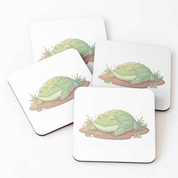 Item preview, The Mud Zen Lazy African Bullfrog designed and sold by Petzzz.