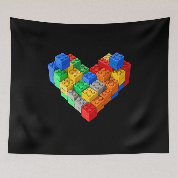 Item preview, Bricks Heart Building Blocks designed and sold by KarimSoCute.