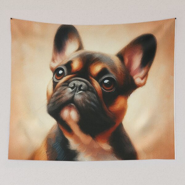 Item preview, French Bulldog Portrait designed and sold by Dogandesighn.