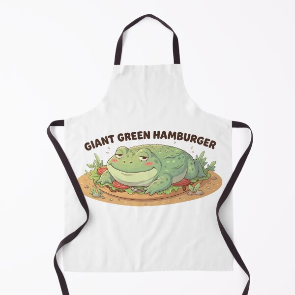 Item preview, Giant Green Hamburger African Bullfrog designed and sold by Petzzz.