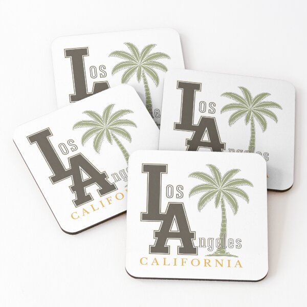 Item preview, Los Angeles California Palm Tree Retro Varsity Design designed and sold by LoppiPrintShop.