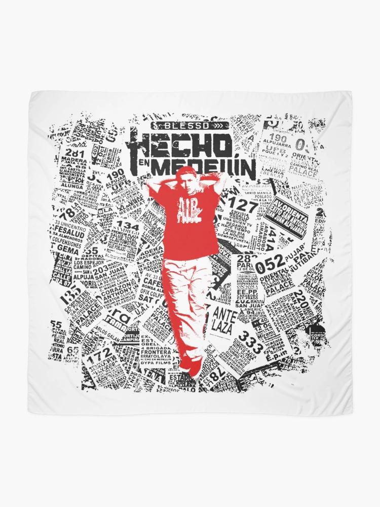 Thumbnail 2 of 3, Scarf, Typographi Style Rapper designed and sold by KirinStudio.