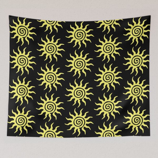 Item preview, Spiraling yellow sun designed and sold by Lagueny.