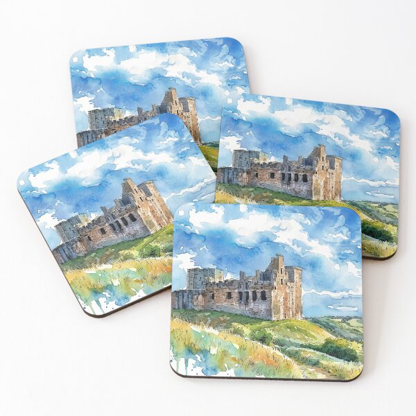 Item preview, Watercolour illustration of Crichton Castle, Scotland designed and sold by davidelder.