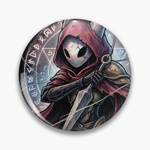 Item preview, Hornet Silksong Red Cloak Needle Dash Portrait designed and sold by Senpaiwaves.