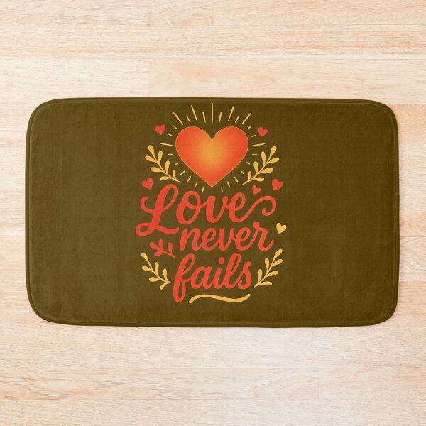 Item preview, Love Never Fails designed and sold by jmatix.