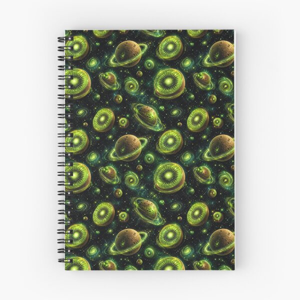 Item preview, Cosmic kiwis against a starry background designed and sold by Imprearte.