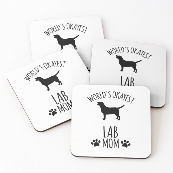 Item preview, Worlds Okayest Lab Mom - Dog Mom designed and sold by kindxinn.