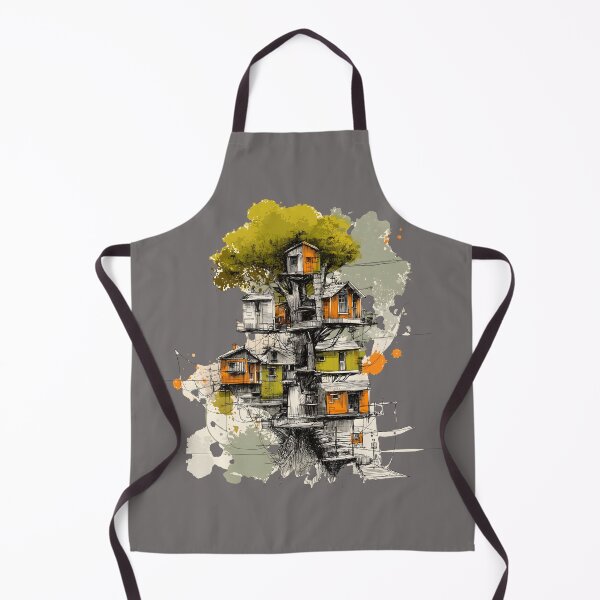 Item preview, Sketch Treehouse Village designed and sold by Artania21.