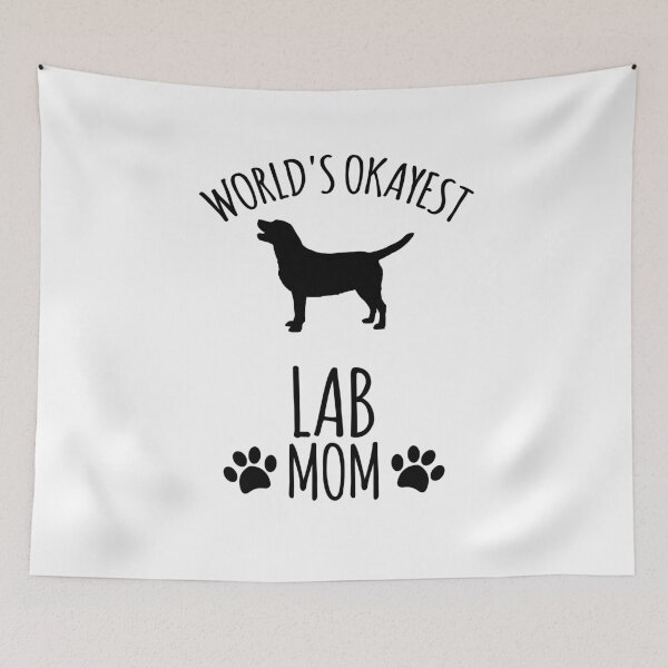 Item preview, Worlds Okayest Lab Mom - Dog Mom designed and sold by kindxinn.