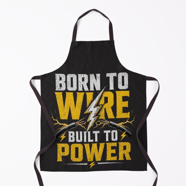 Item preview, Born To Wire Built To Power Electrician Shirt designed and sold by Drip5.