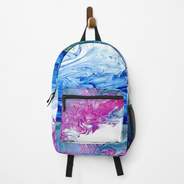 Item preview, Pink and blue abstraction designed and sold by MarussiaArt.