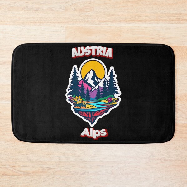 Item preview, Austria Colorful Alps T-Shirt – Vibrant Mountain Travel Design designed and sold by Mind-Echo.