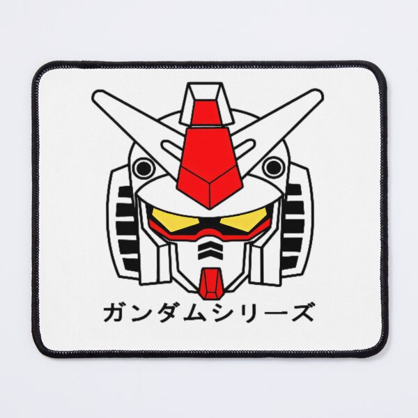 Item preview, Minimal Gundam Head Design – Japanese Mecha Anime Robot Face Art designed and sold by Dyan4.