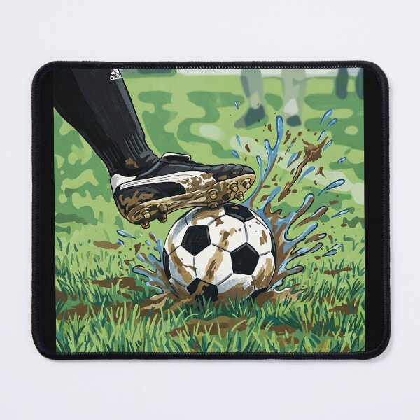 Item preview, Soccer Cleat Wet Grass Action Shot designed and sold by ryanguas.