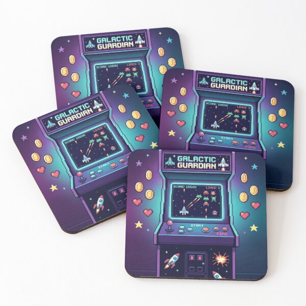 Item preview, Retro Arcade Pixel Art — Vintage 80s Gaming Cabinet | Synthwave Gamer Gift designed and sold by spectomine.
