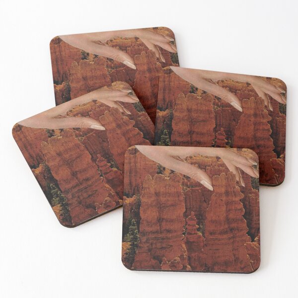 Item preview, desert main rock hoodoos mountain surreal collage America designed and sold by seventies.collages.