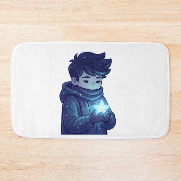 Item preview, Lonely Winter Star – Cozy Chibi Night Aesthetic designed and sold by bistuni.