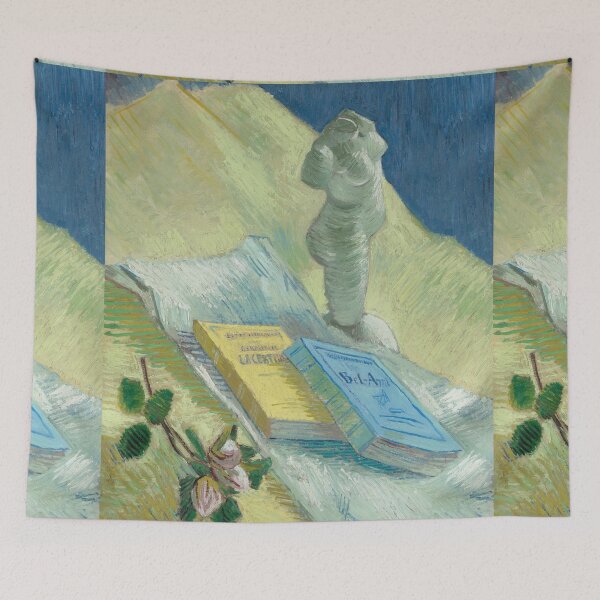 Item preview, Still Life With Plaster Statuette by Vincent van Gogh: Literary Still Life Poster designed and sold by artofuniverse.