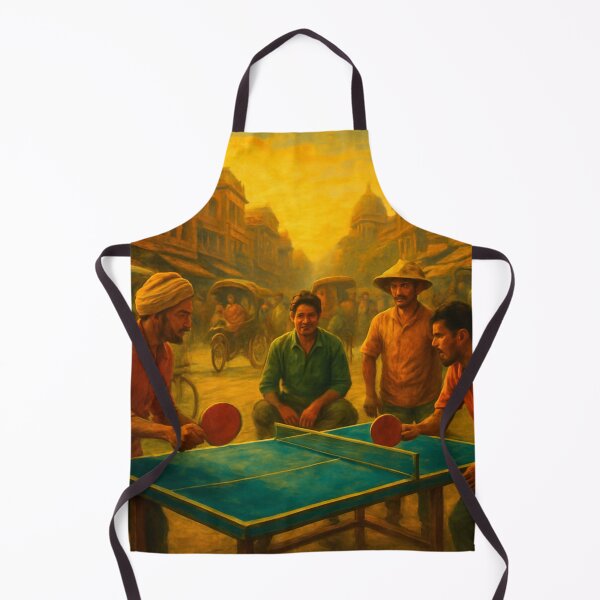 Item preview, Vibrant Street Table Tennis - Artistic Ping Pong Match T-Shirt designed and sold by OhMyPingCo.