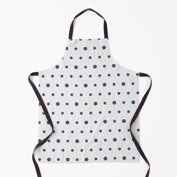 Item preview, White And Blue Polka Dot Pattern designed and sold by pattern-archive.