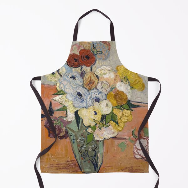 Item preview, Still Life Japanese Vase With Roses and Anemones by Vincent van Gogh: Floral Poster designed and sold by artofuniverse.