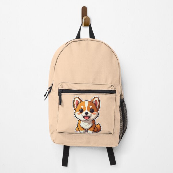 Item preview, Cute Corgi Puppy Sticker | Kawaii Smiling Dog designed and sold by PuffyInk.