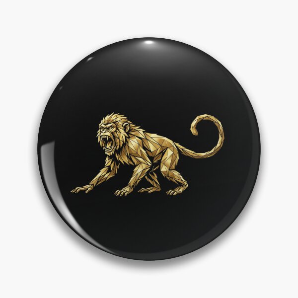Item preview, Wild Monkey Roaring – Aggressive Ape Illustration for Extreme Nature Lovers designed and sold by bsbd-action.