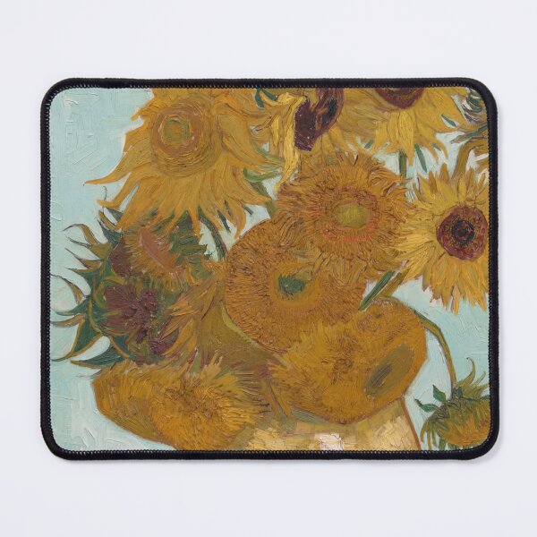 Item preview, Sunflowers by Vincent van Gogh: Iconic Post Impressionist Fine Art Print designed and sold by artofuniverse.