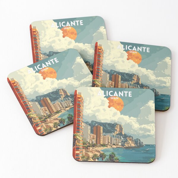 Item preview, Alicante Spain - Travel art designed and sold by Marciolini.