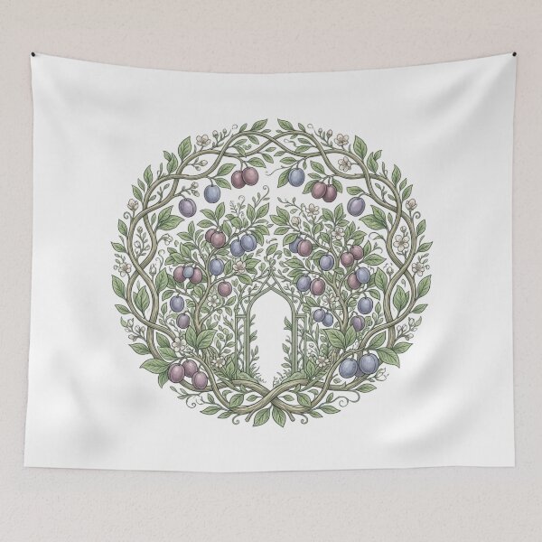 Item preview, Secret Plum Garden & Enchanted Archway designed and sold by MoonSoul Studio.