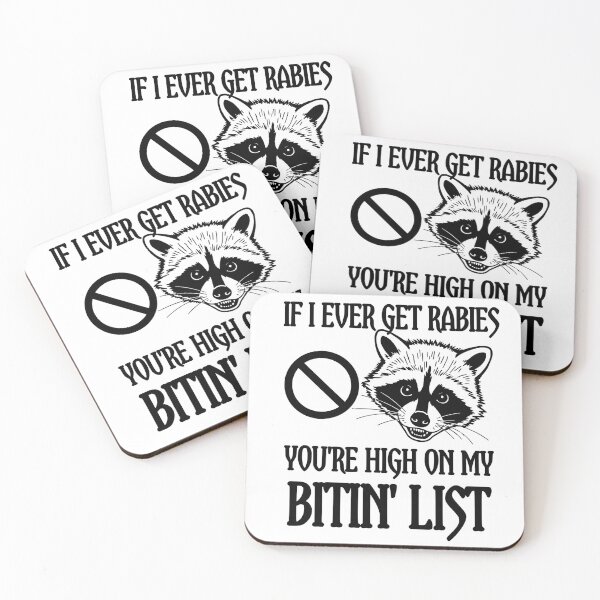 Item preview, raccoon rabies designed and sold by Brexmore3.