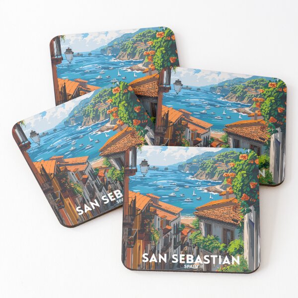 Item preview, San Sebastian Spain - Travel art designed and sold by Marciolini.