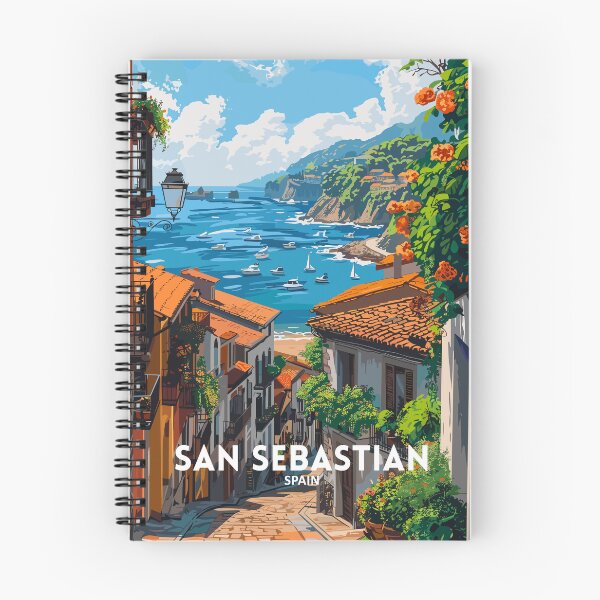 Item preview, San Sebastian Spain - Travel art designed and sold by Marciolini.