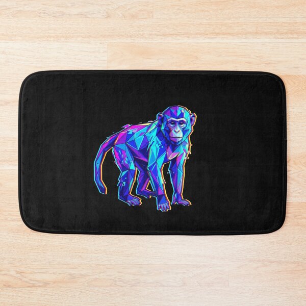 Item preview, Multicolor Glitch Monkey – Vaporwave Ape Design for Gamers and Young People designed and sold by bsbd-action.