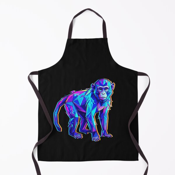 Item preview, Multicolor Glitch Monkey – Vaporwave Ape Design for Gamers and Young People designed and sold by bsbd-action.
