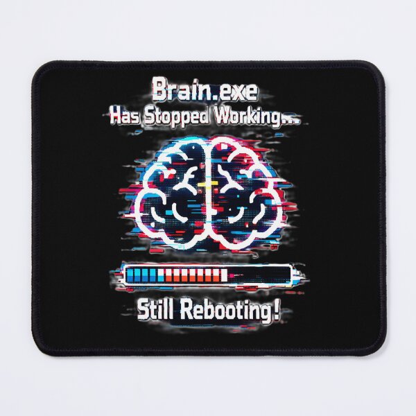 Item preview, Brain.exe Has Stopped Working – Still Rebooting | Brain Injury Recovery T-Shirt, Stroke Survivor Awareness, TBI Healing Journey Design designed and sold by ComebackCotton.