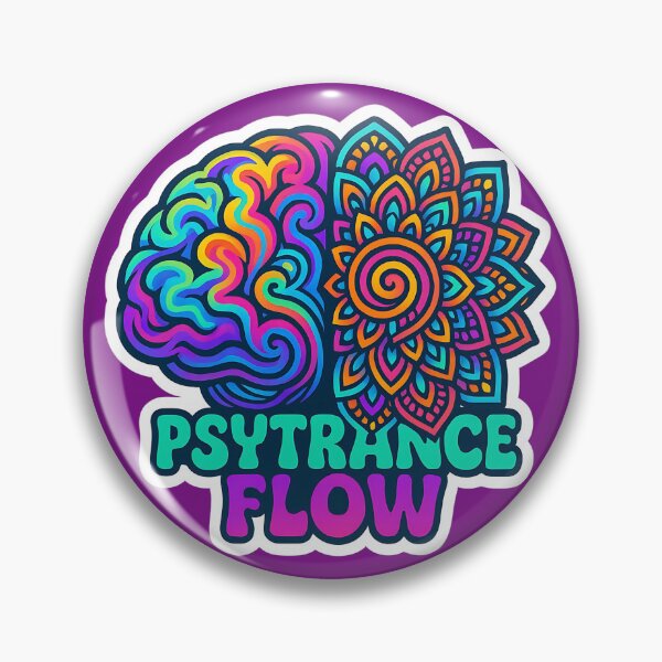Item preview, Psytrance Flow – Psychedelic Trance Art Design designed and sold by |TRSSHOP|.