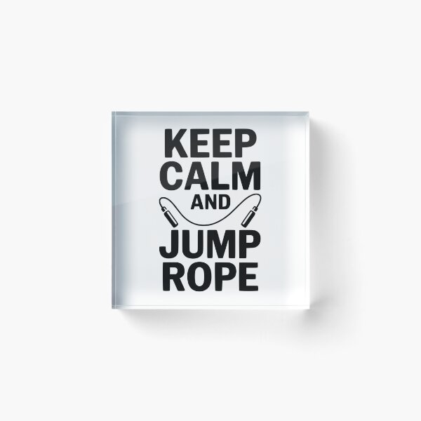 Item preview, Keep Calm and Jump Rope designed and sold by Frank Ring.