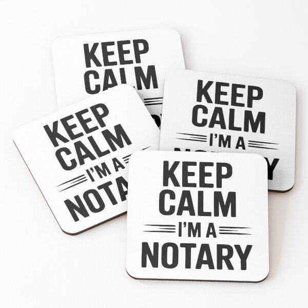Item preview, Keep Calm I'm a Notary designed and sold by Frank Ring.