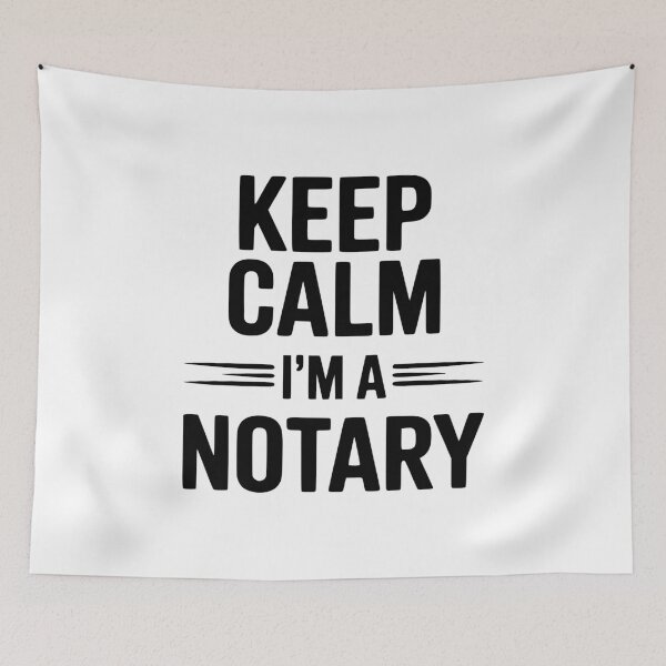 Item preview, Keep Calm I'm a Notary designed and sold by Frank Ring.