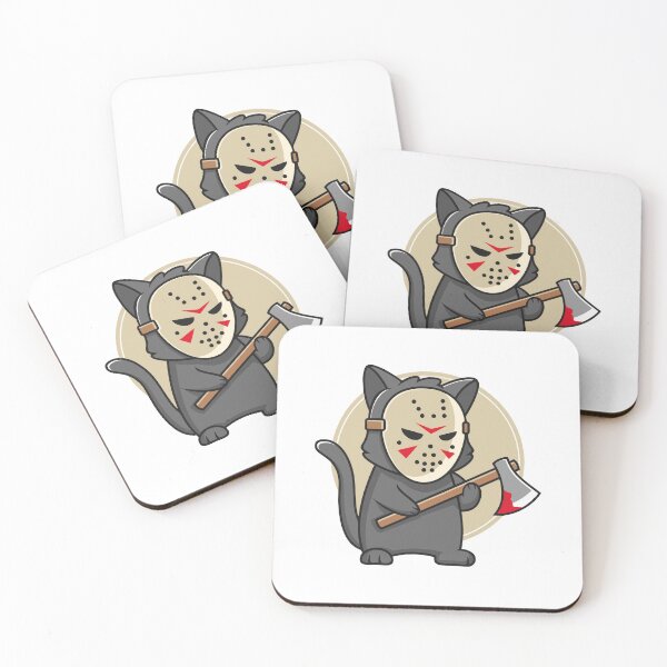 Item preview, Horror Cat Serial Killer with Axe designed and sold by ringgokliya.