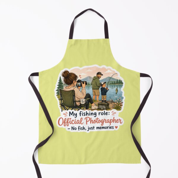 Item preview, Fishing Mom Official Photographer Sticker designed and sold by Podartfulpress.