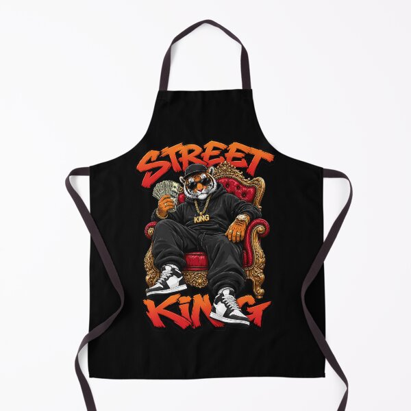 Item preview, Urban Street King Tiger Holding Money On Royal Throne designed and sold by Tong4130.