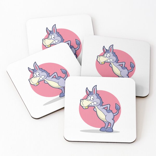 Item preview, Funny Grumpy Donkey Stubborn Animal designed and sold by ringgokliya.