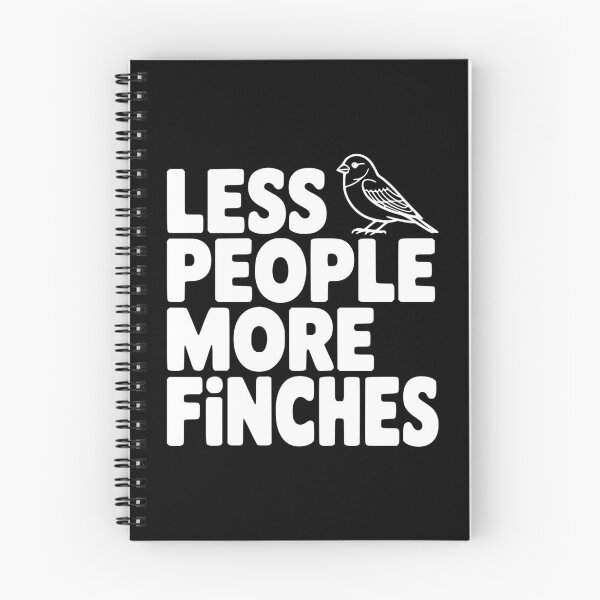 Item preview, Less People More Finches designed and sold by Frank Ring.
